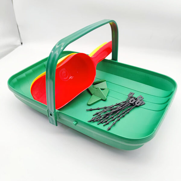 Garden tool plastic gardening tray harvest basket gardening trug basket with handle