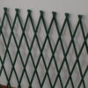 Home Decoration OEM color PVC 1.0m*2.0m expanding trellis flower fence for garden