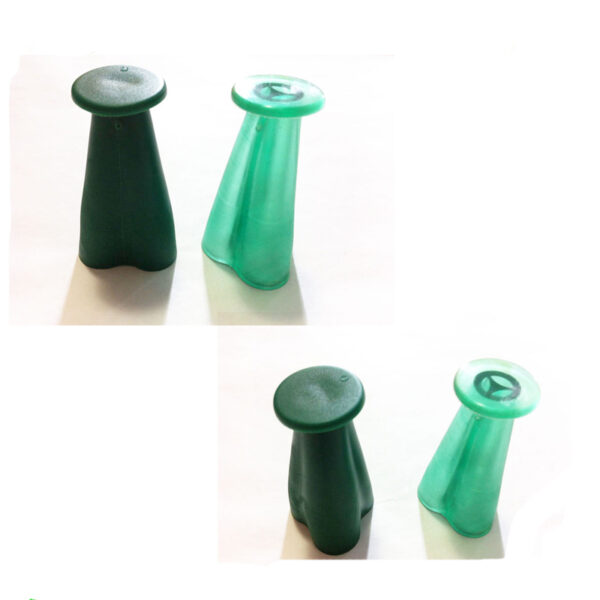 Most popular garden protector safety cane bamboo screw plastic garden cane caps - Image 3