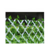 Home Decoration OEM color PVC 1.0m*2.0m expanding trellis flower fence for garden