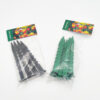 High quality dark green 15cm PP garden anchor plastic nail mulch garden pegs in gardening