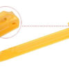 High quality yellow green PP 24cm custom ultralight plastic camping screw tent peg  heavy duty - Image 6