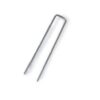 Garden staples/u shaped turf nails/turf pins 15cm metal u shaped garden securing pegs sod staples
