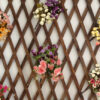 High quality retractable artificial Garden outdoor willow expandable trellis fence rot proof - Image 2