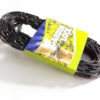Black easy to bend flexible PVC locking tree and plant pvc garden plants twist ties