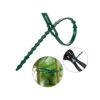 Support and protect plant high quality 35.0cm*1.2cm PE garden twist zip tree ties clips for plants