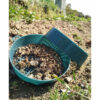 New PP dark green 19cm*4.6cm plastic garden riddle soil sieve riddle green
