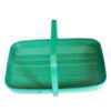 Garden tool plastic gardening tray harvest basket gardening trug basket with handle